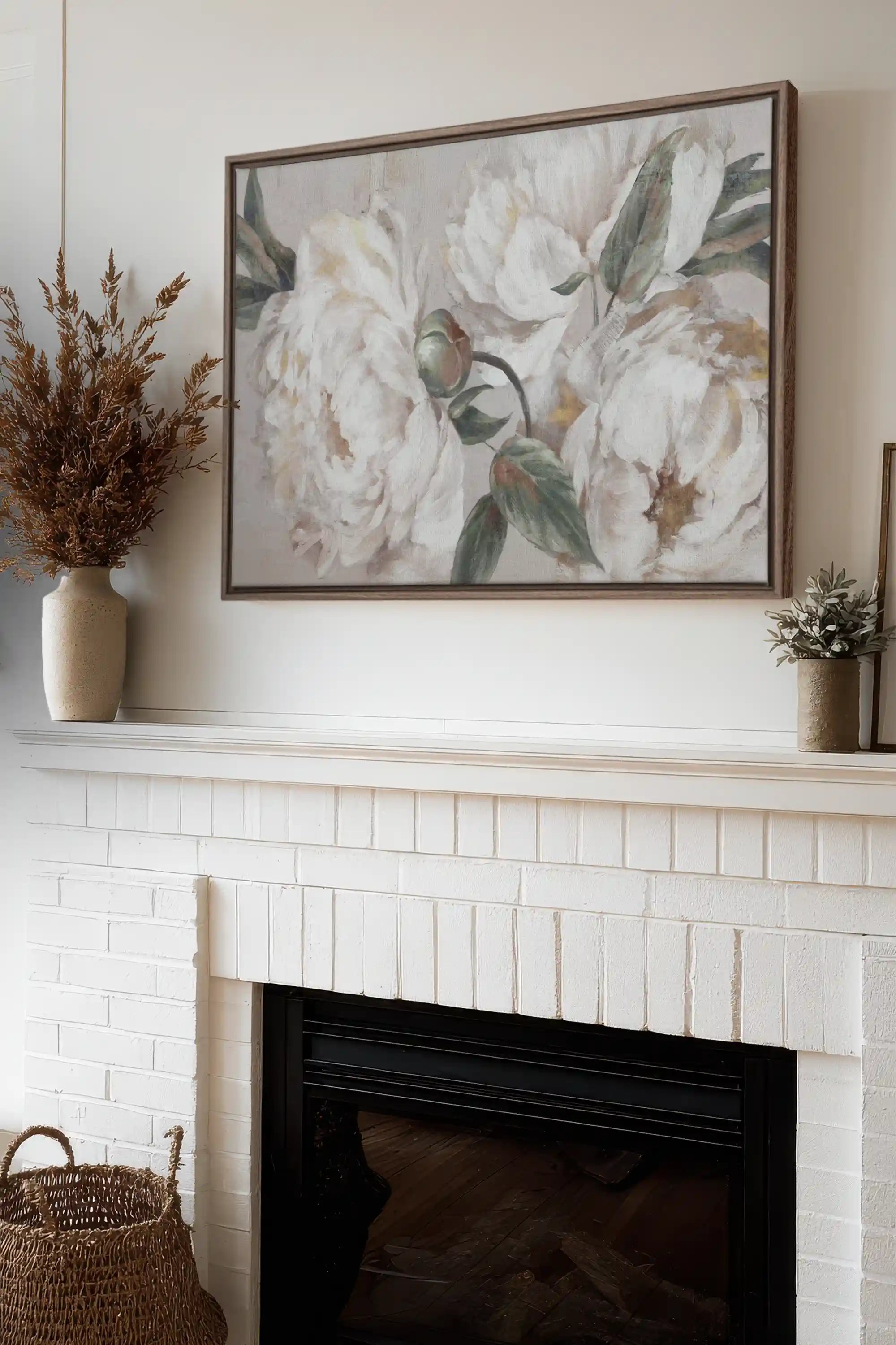 Timeless Peonies, Oeuvre sur toile étirée