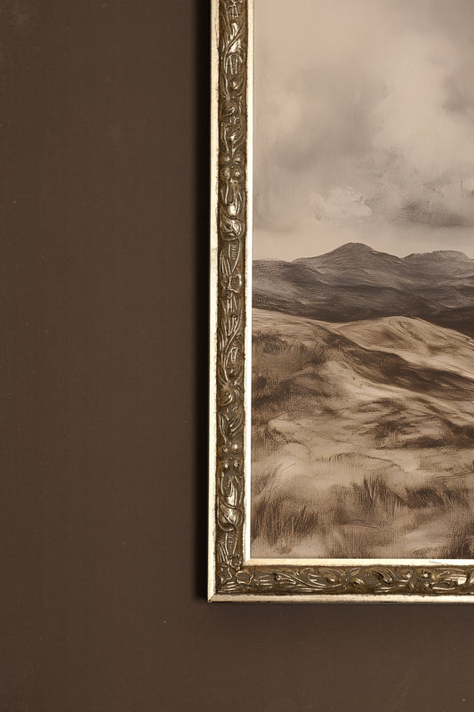 VESTIGES OF TIME, VINTAGE SILVER FRAME