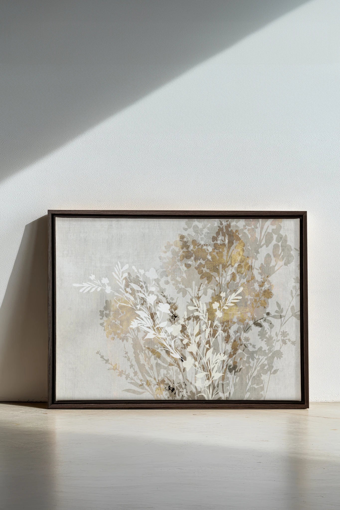 Prairie Dorée, Oeuvre sur toile étirée