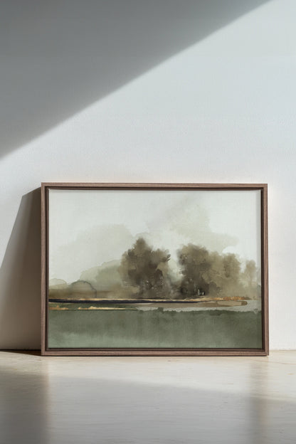 Calm Landscape, Oeuvre sur toile étirée