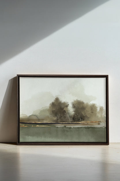 Calm Landscape, Oeuvre sur toile étirée