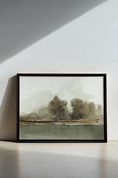 Calm Landscape, Oeuvre sur toile étirée