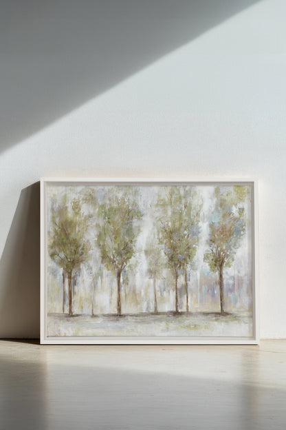 Woodland Rhythm, Oeuvre sur toile étirée