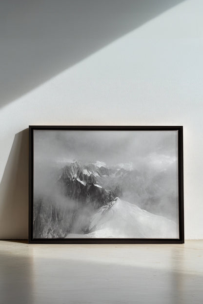 Eternal Peaks, Oeuvre sur toile étirée