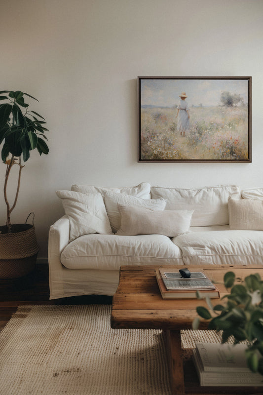 Pastel Meadows, Work on stretched canvas