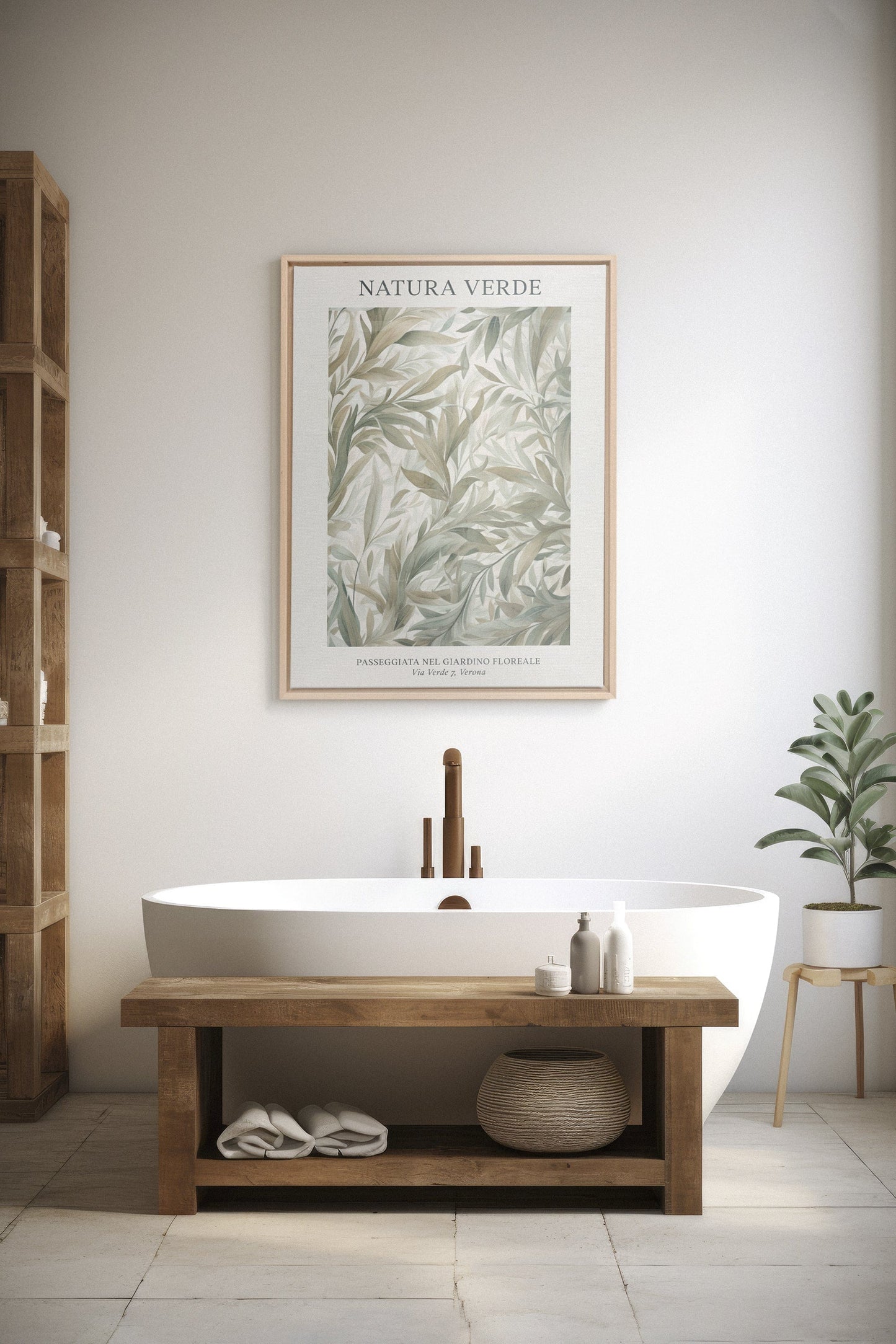 GIARDINO, Work on stretched canvas
