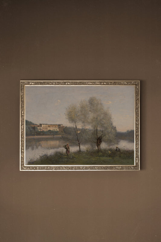 DOUCEUR DU RIVAGE, VINTAGE SILVER FRAME
