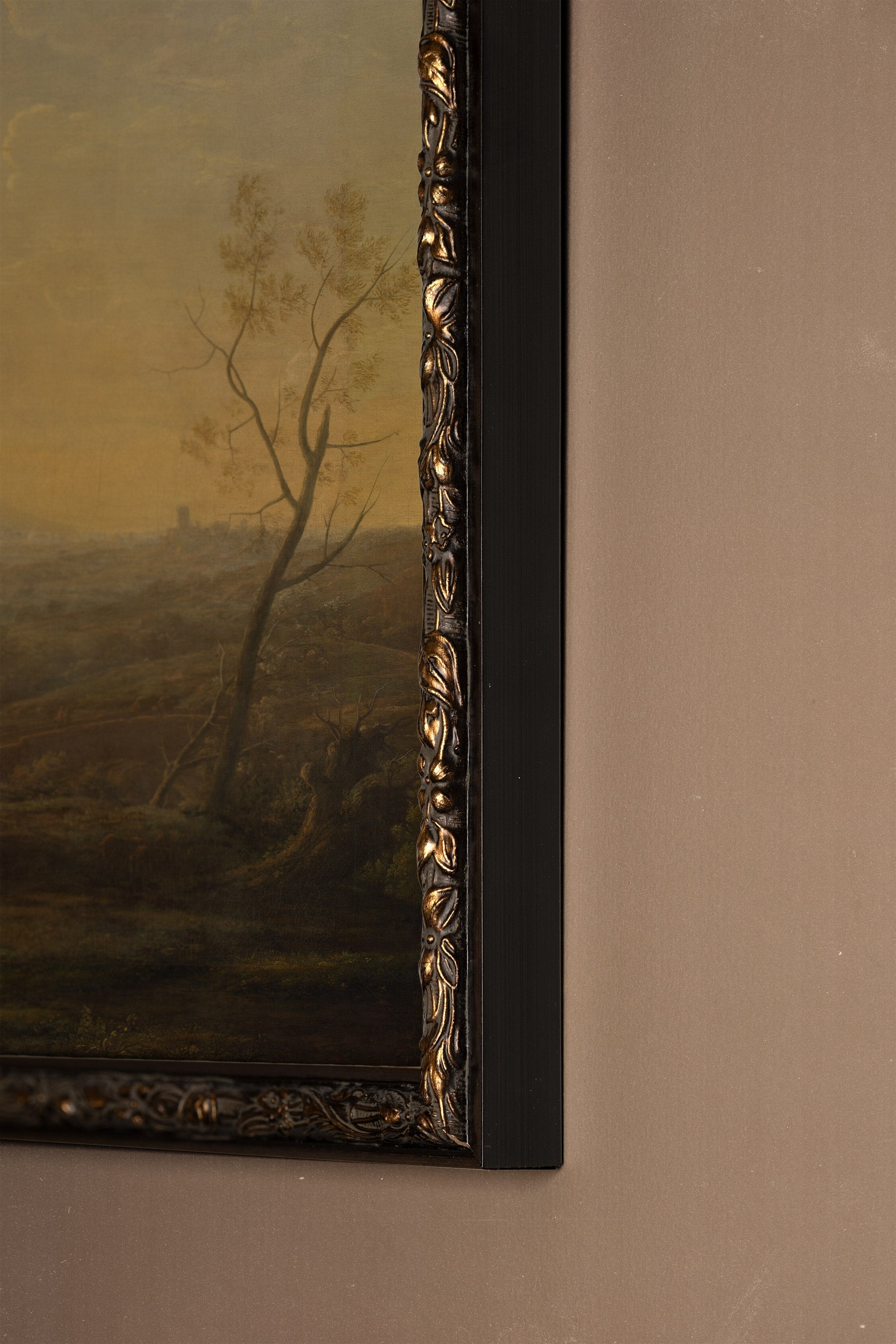 TEINTES DU SOUVENIRS, Artwork on rigid canvas, framed in Vintage Bronze