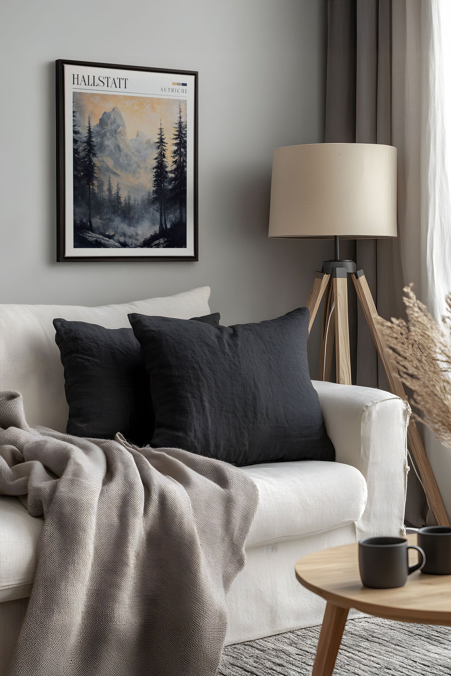 HALLSTATT, Work on stretched canvas