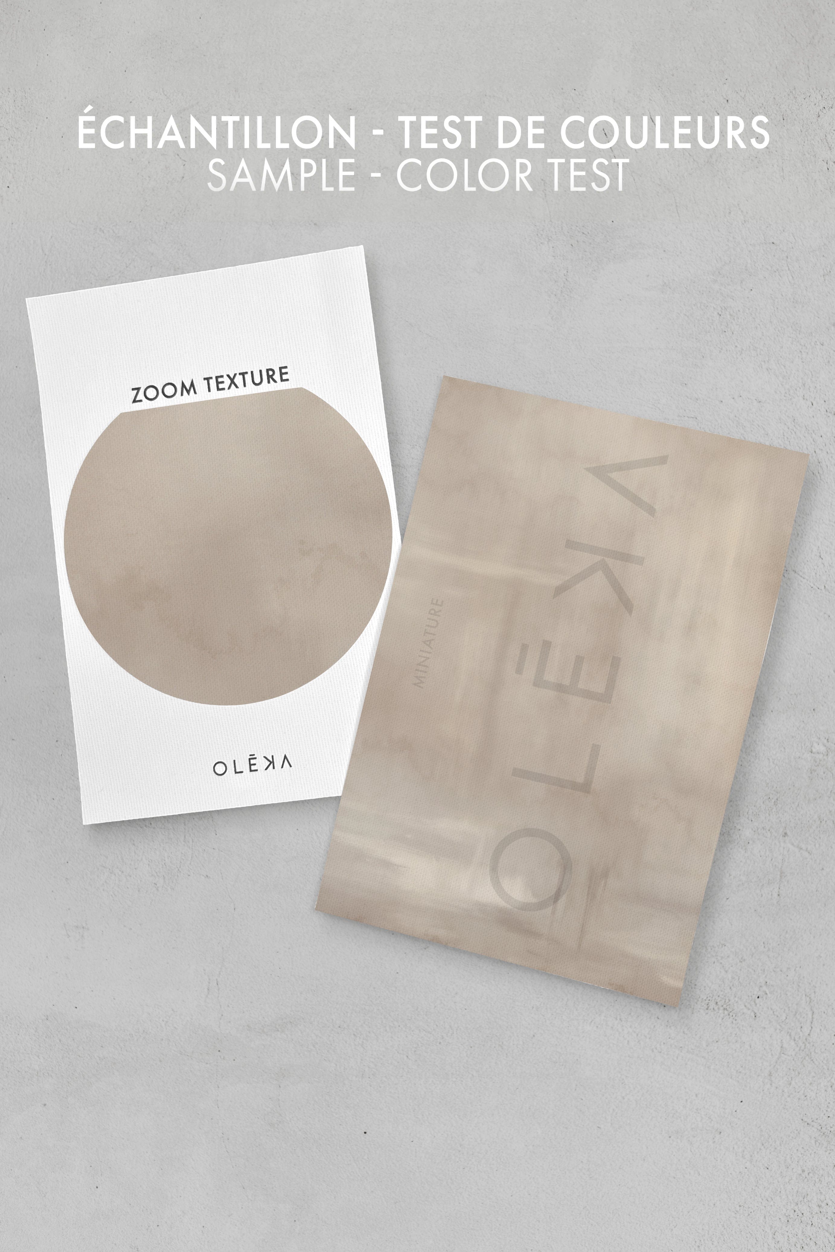OLEKA CANVAS - ILLUMI, Oeuvre sur toile étirée, encadré Brun Noyer