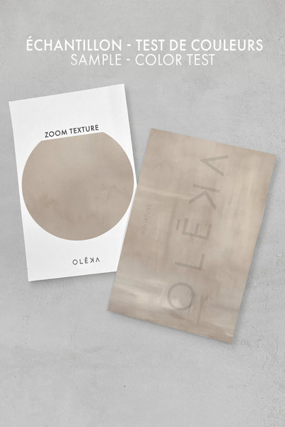 OLEKA CANVAS - ILLUMI, Oeuvre sur toile étirée, encadré Blanc