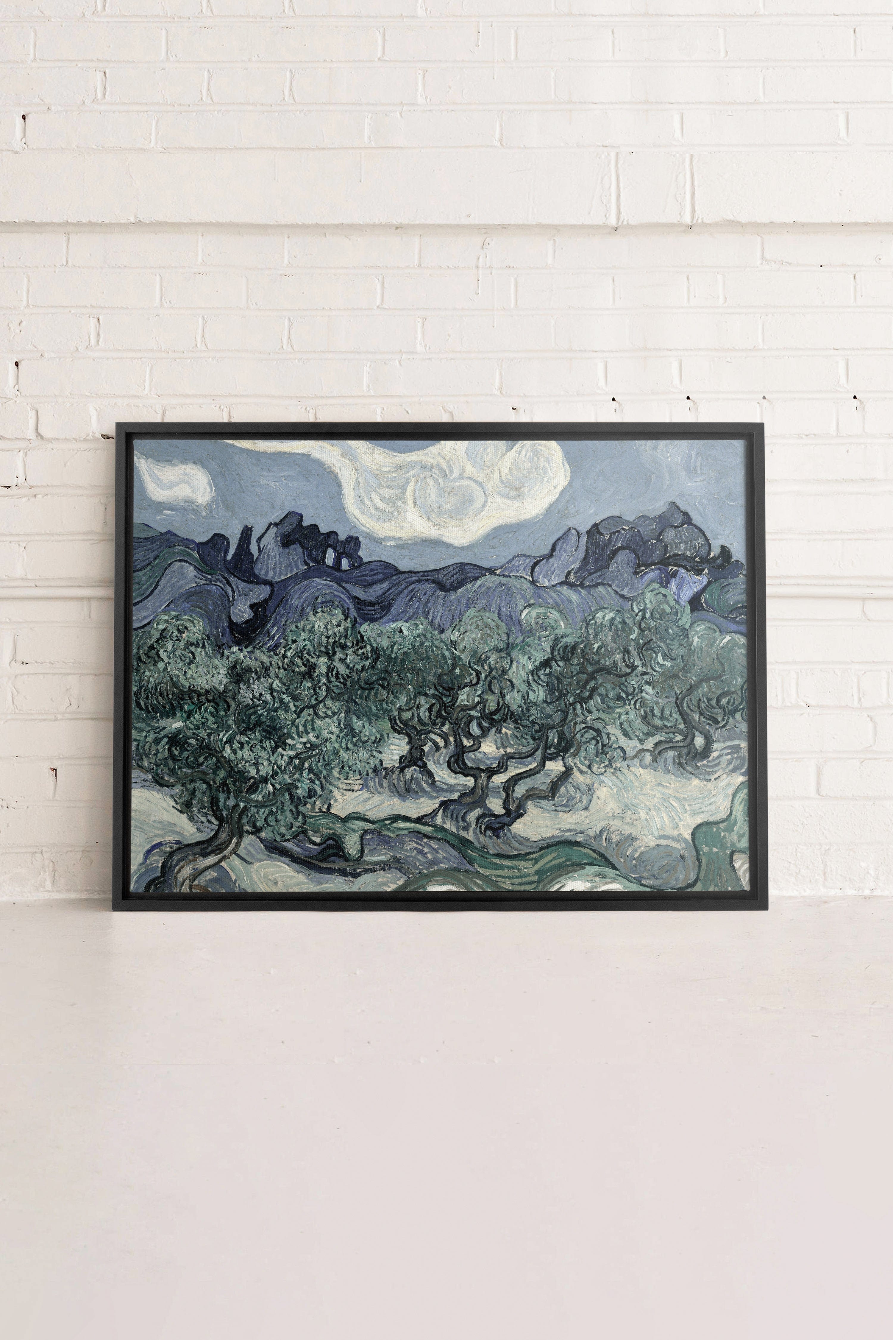 Olive tree II, Oeuvre sur toile étirée
