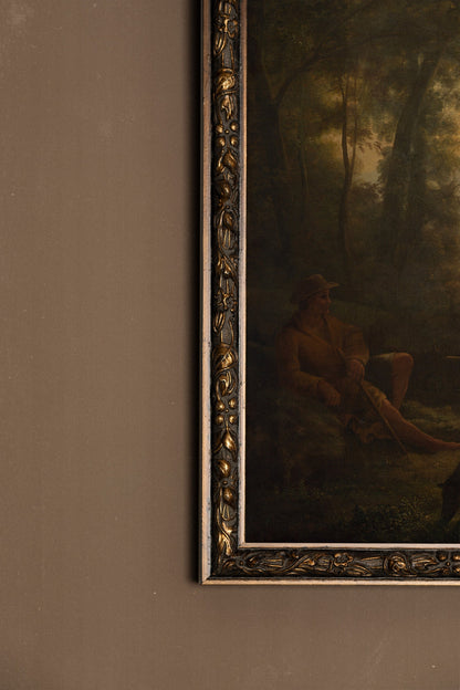 TEINTES DU SOUVENIRS, Artwork on rigid canvas, framed in Vintage Bronze