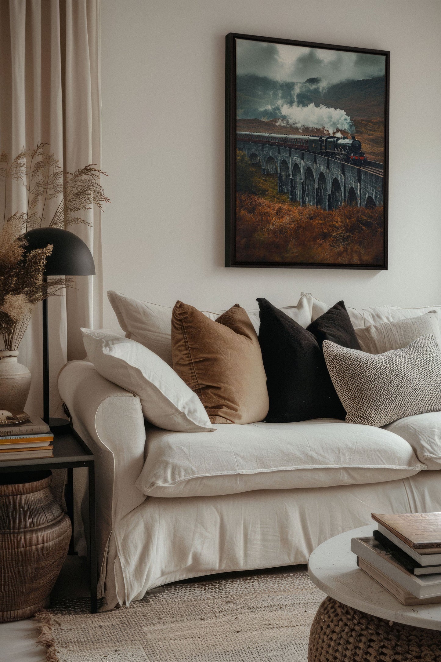 BRIDGE OF MIST, Oeuvre sur toile étirée
