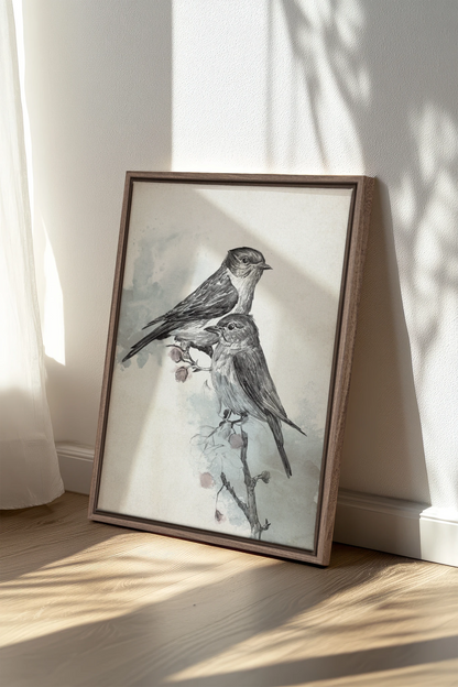 Still Branch, Oeuvre sur toile étirée