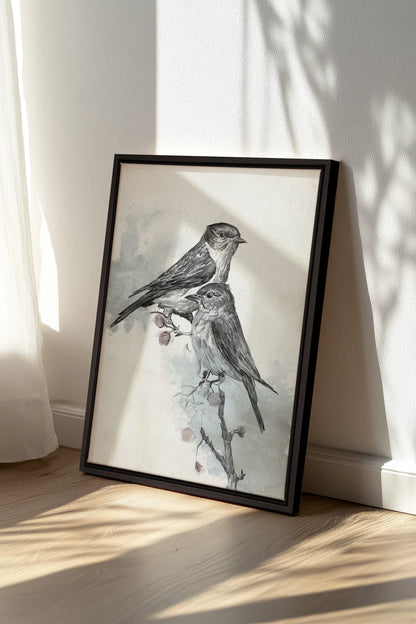 Still Branch, Oeuvre sur toile étirée