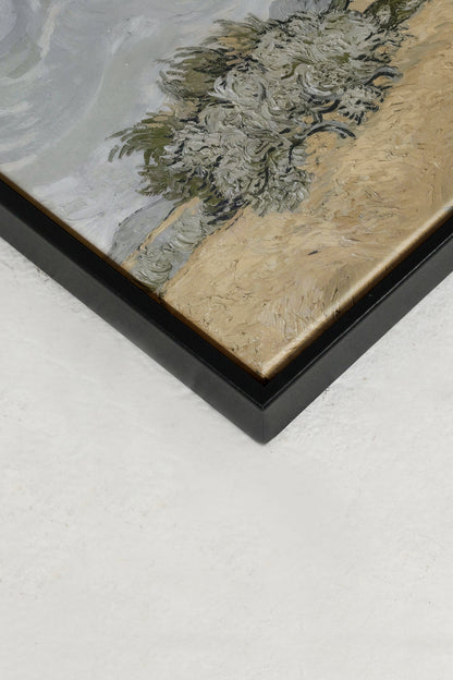 WHEAT FIELD II, printed canvas