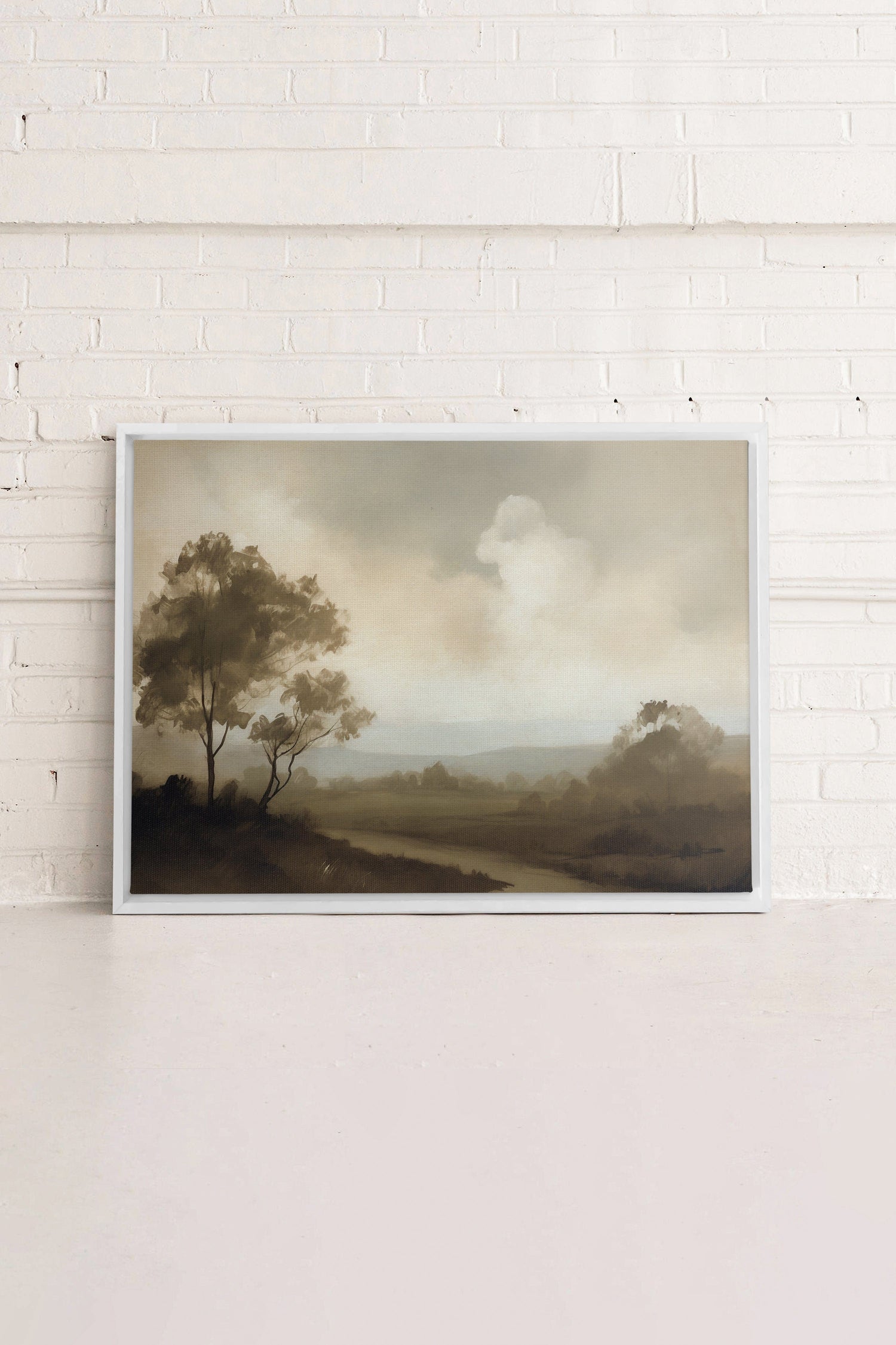 Woodland, Oeuvre sur toile étiré