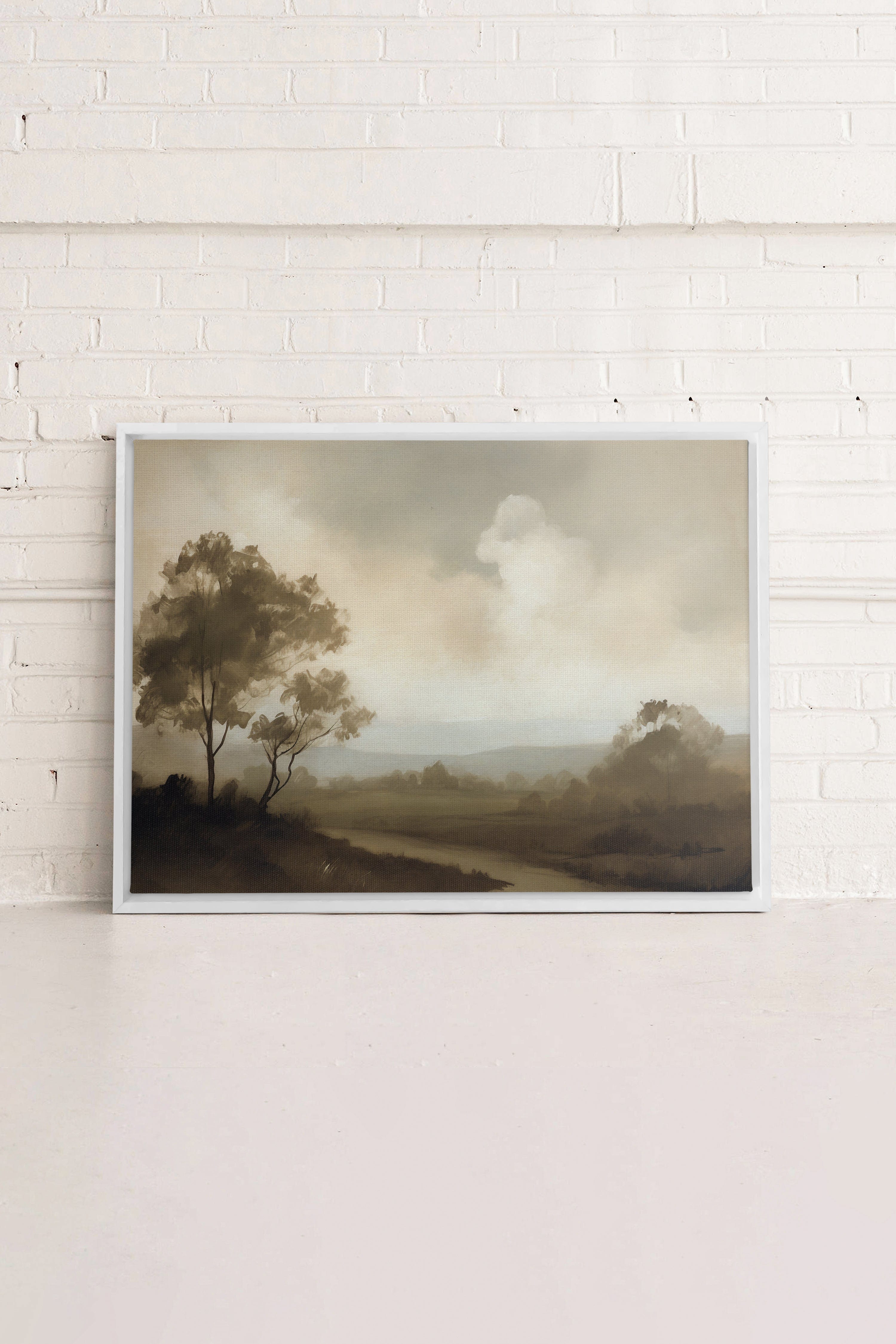 Woodland, Oeuvre sur toile étiré