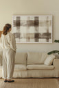 CHIC PLAID, Work on stretched canvas