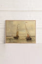 VINTAGE SAILING, Work on stretched canvas