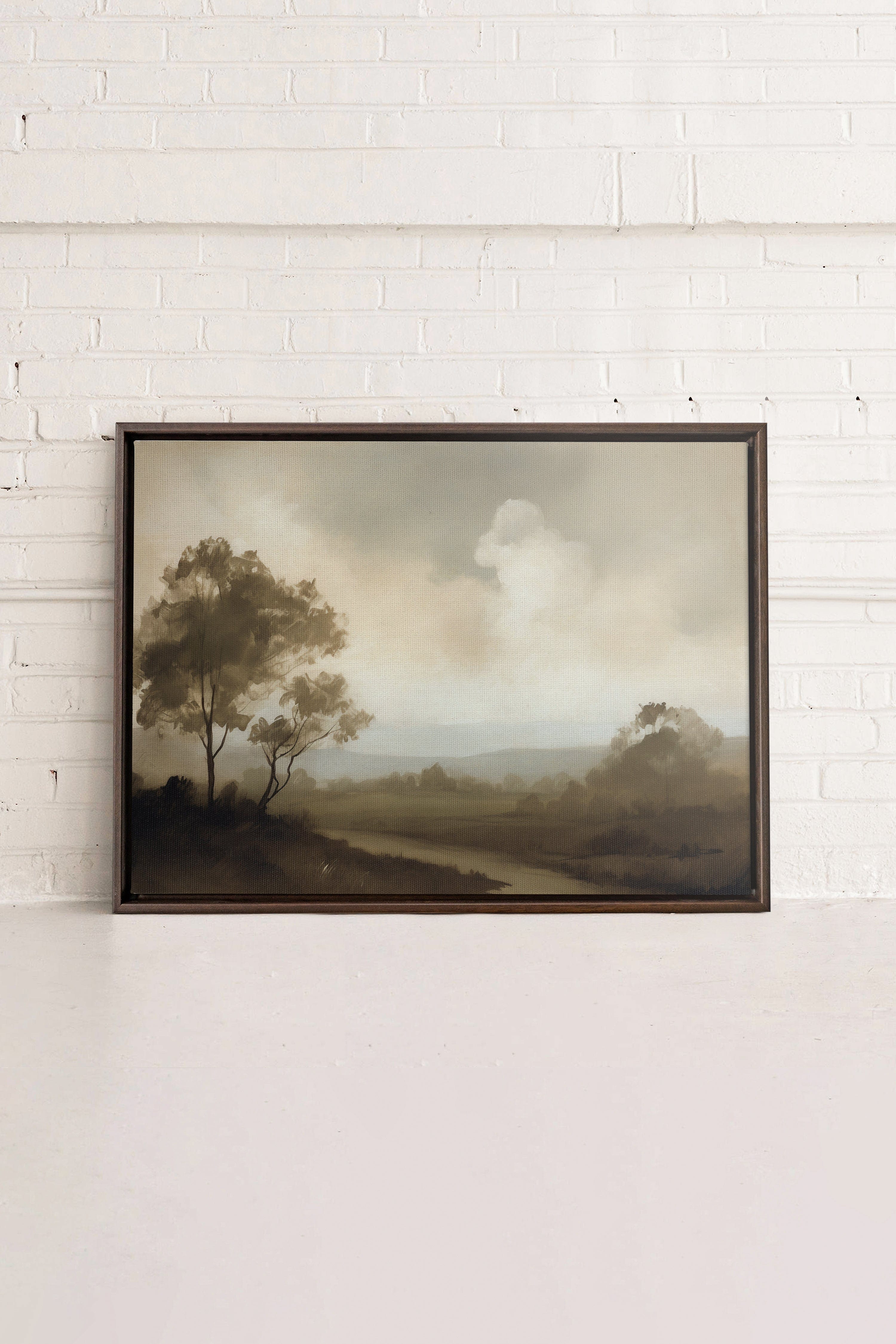 Woodland, Oeuvre sur toile étiré