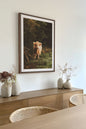 VELOURS DES BOIS, Oeuvre sur toile étiré