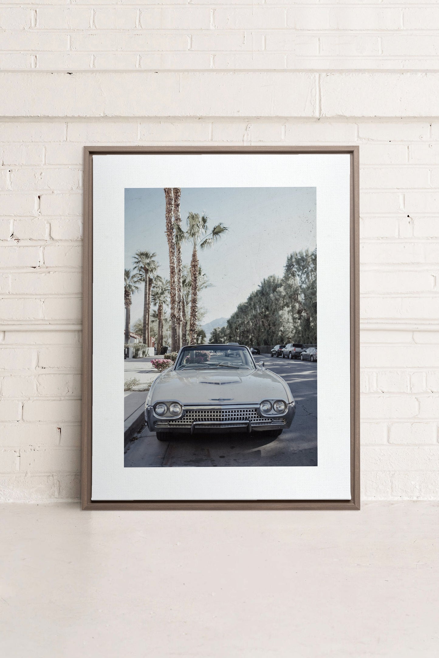 CLASSIC PALM RIDE, Work on stretched canvas