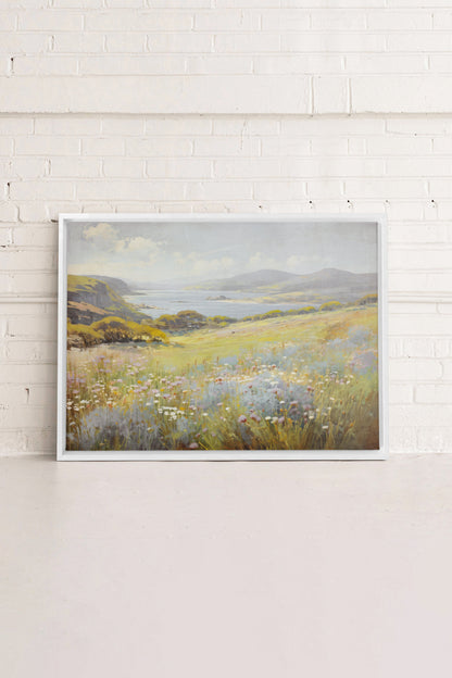 Cascade retreat, Work on stretched canvas