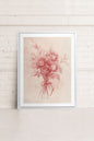 ÉCLATS DE ROSES, Work on stretched canvas