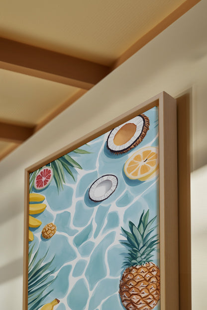 SAVEURS D'ÉTÉ, Work on stretched canvas