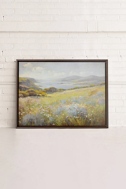 Cascade retreat, Work on stretched canvas