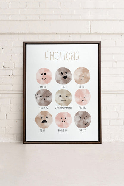 EMOTIONS, Work on stretched canvas