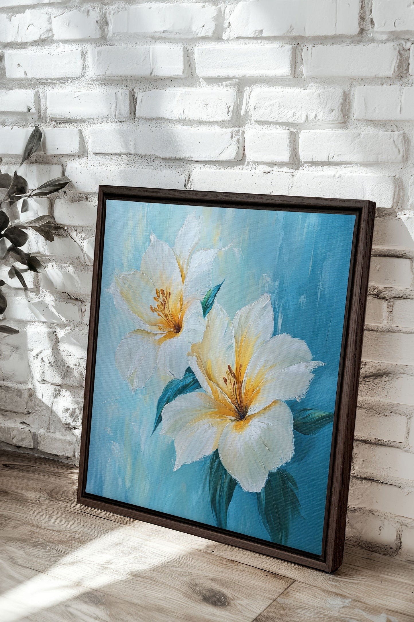 AURORE FLORALE, Work on stretched canvas