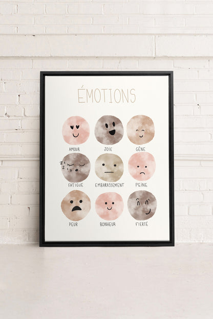 EMOTIONS, Work on stretched canvas