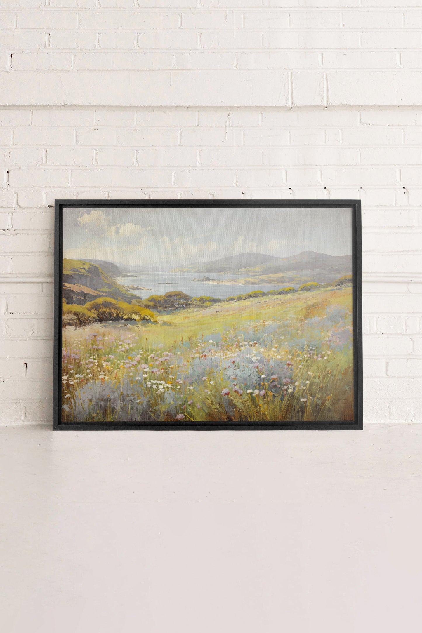 Cascade retreat, Work on stretched canvas
