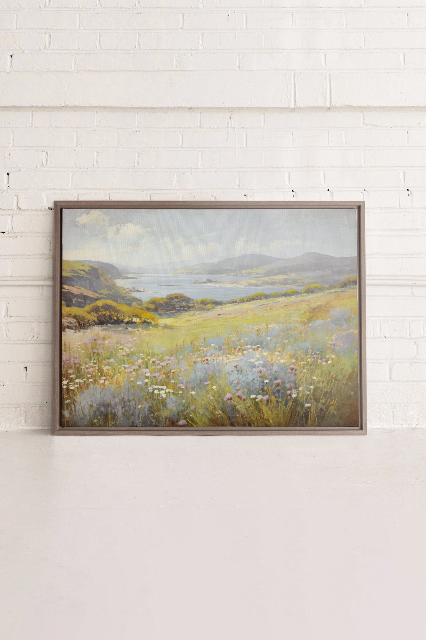 Cascade retreat, Work on stretched canvas