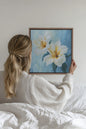 AURORE FLORALE, Work on stretched canvas