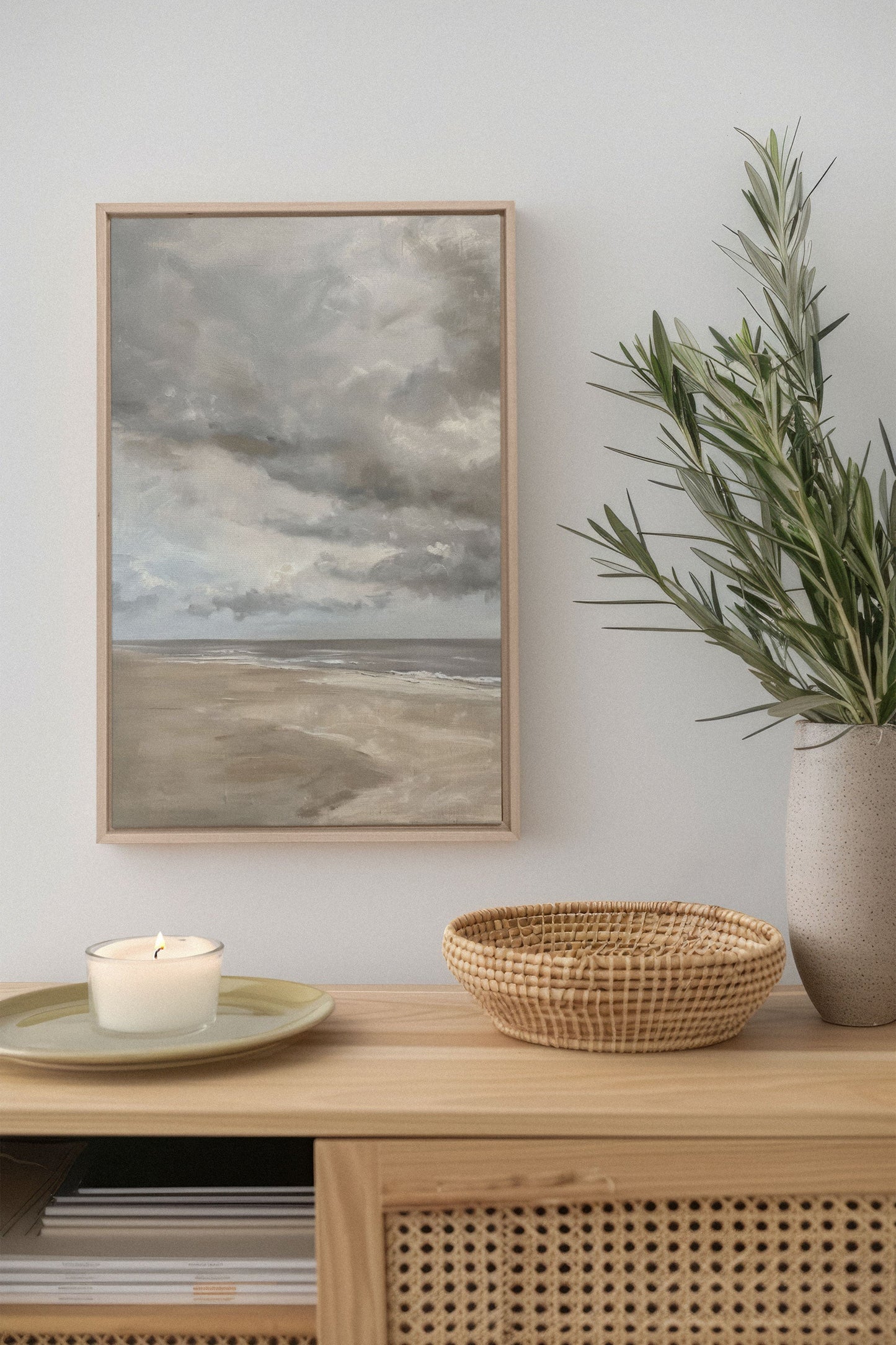 SOFT SANDS, Work on stretched canvas