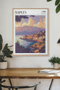 Naples, Work on stretched canvas