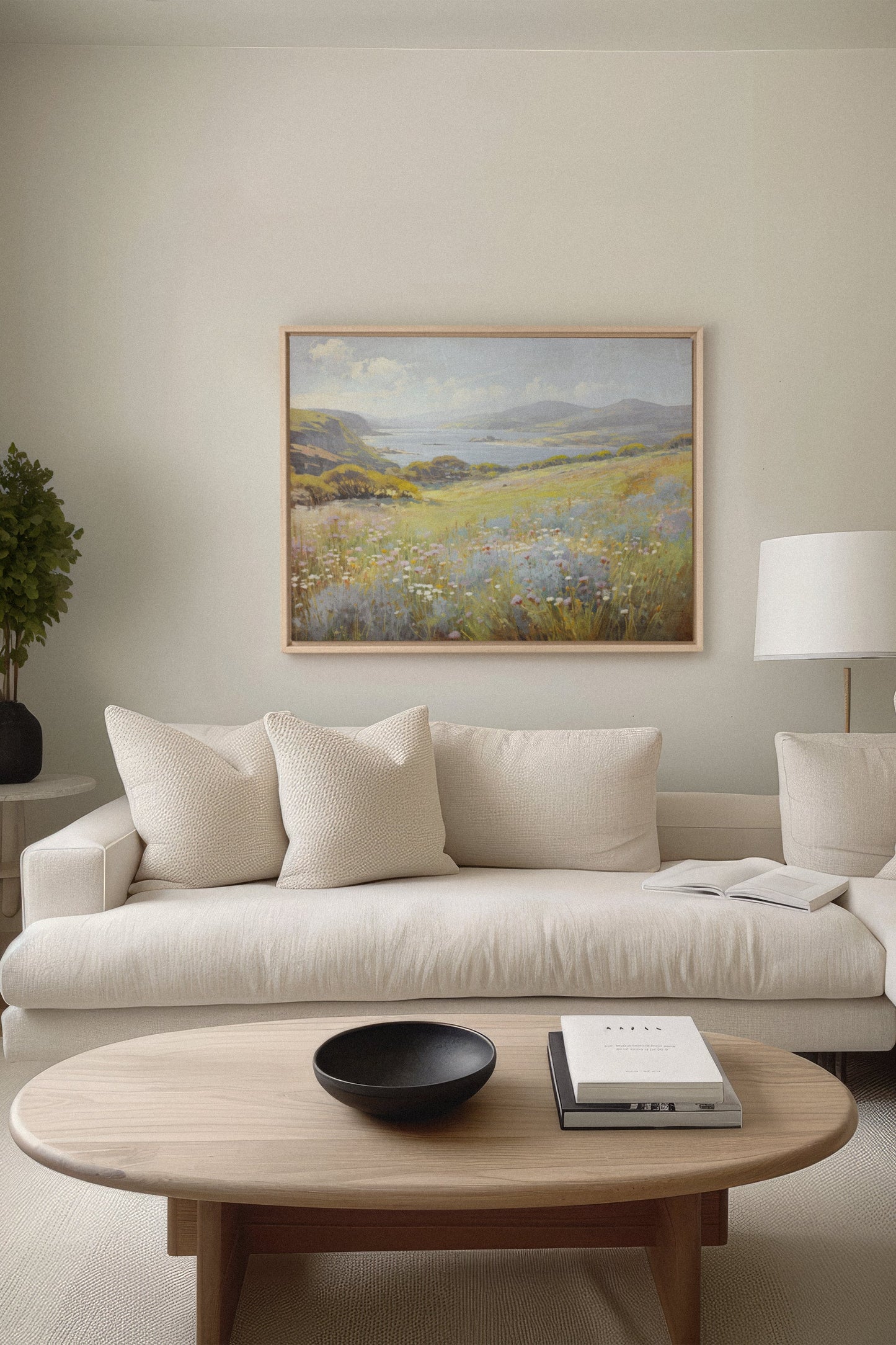 Cascade retreat, Work on stretched canvas