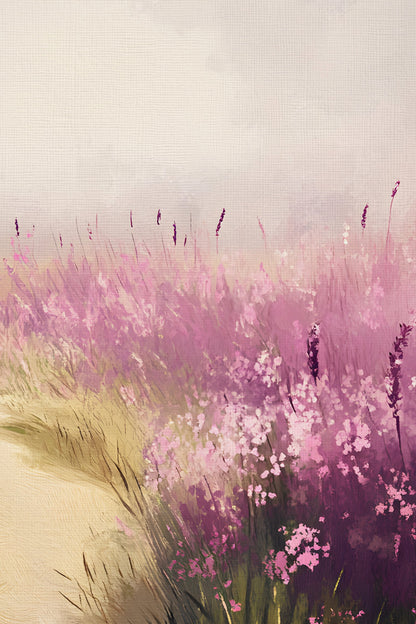LAVENDER BREEZE, VINTAGE BRONZE FRAME