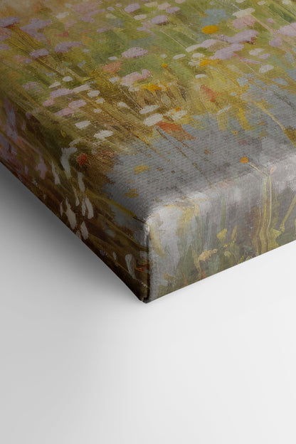 Cascade retreat, Work on stretched canvas