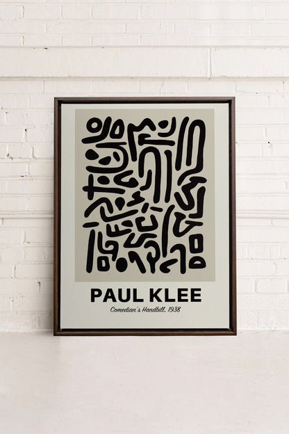 COMEDIAN'S HANDBILL, Work on stretched canvas
