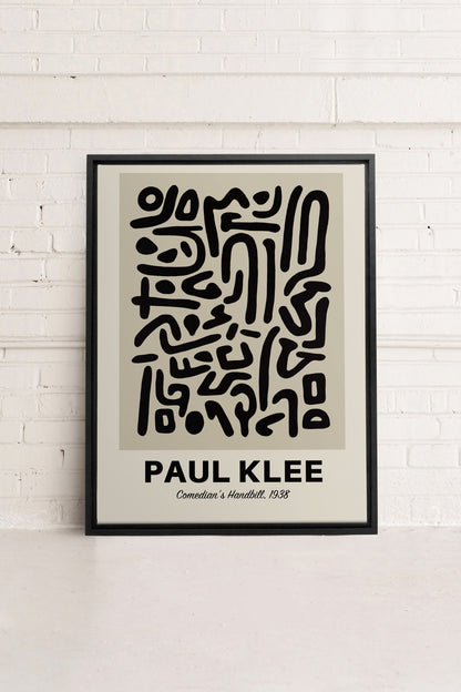 COMEDIAN'S HANDBILL, Work on stretched canvas