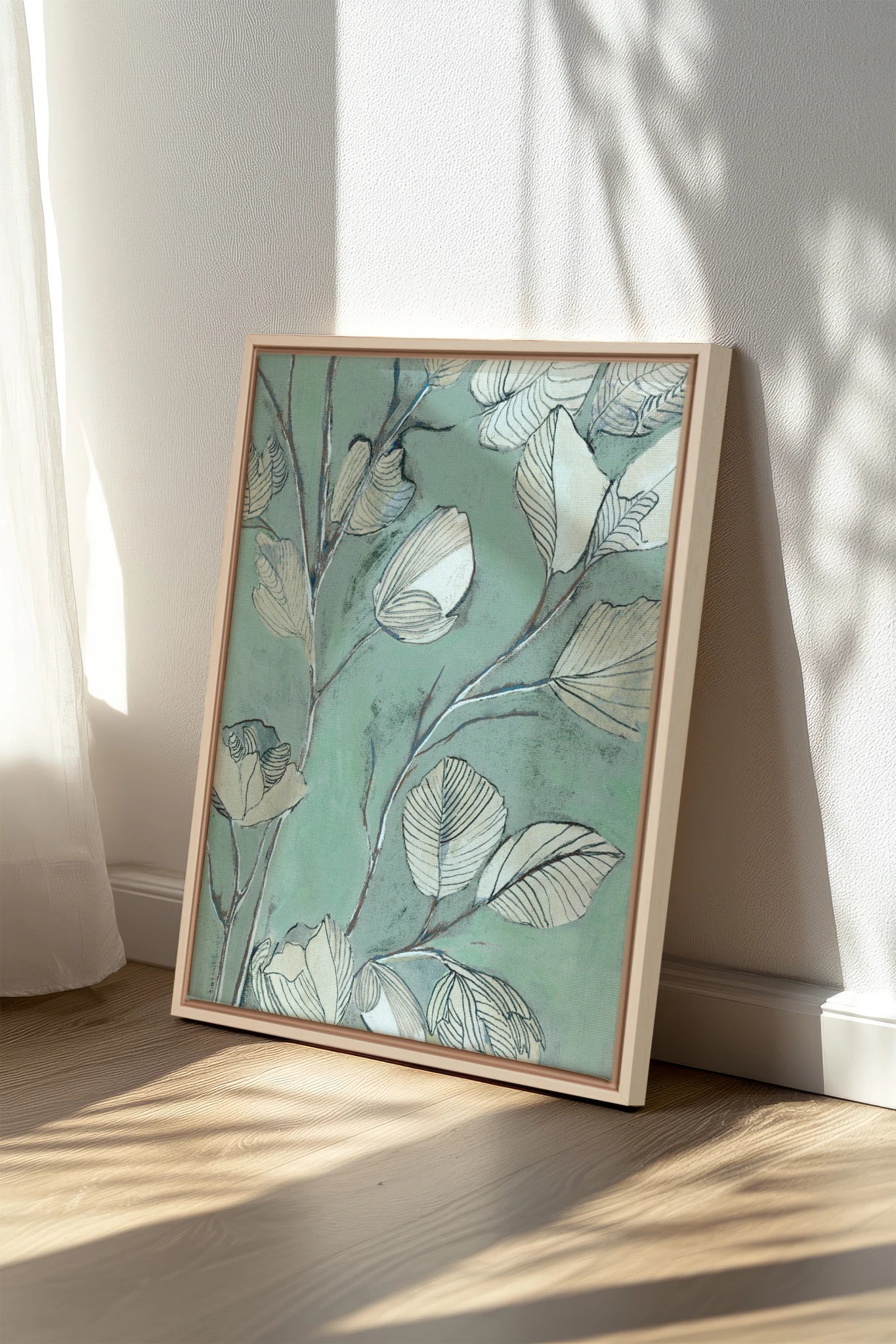 Sage Garden, Oeuvre sur toile étirée