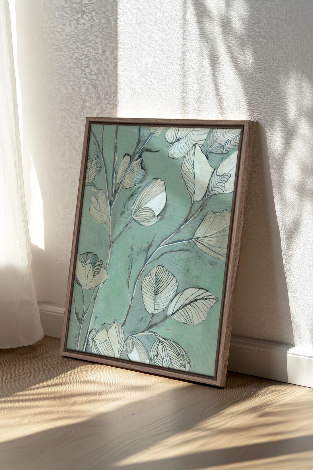 Sage Garden, Oeuvre sur toile étirée