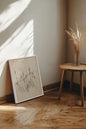 TIGES AUX VENT, Work on stretched canvas