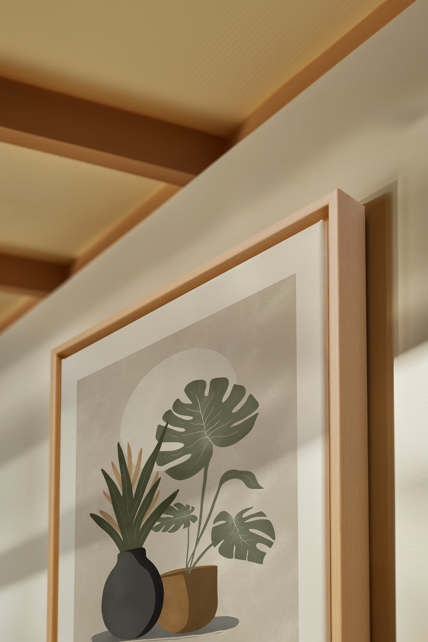 DESERT GREENS, Work on stretched canvas