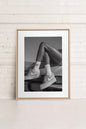 BLACK & WHITE BLISS, Work on stretched canvas